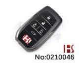 2012-19款丰田埃尔法汽车五键智能遥控匙壳（小按键基板使用）